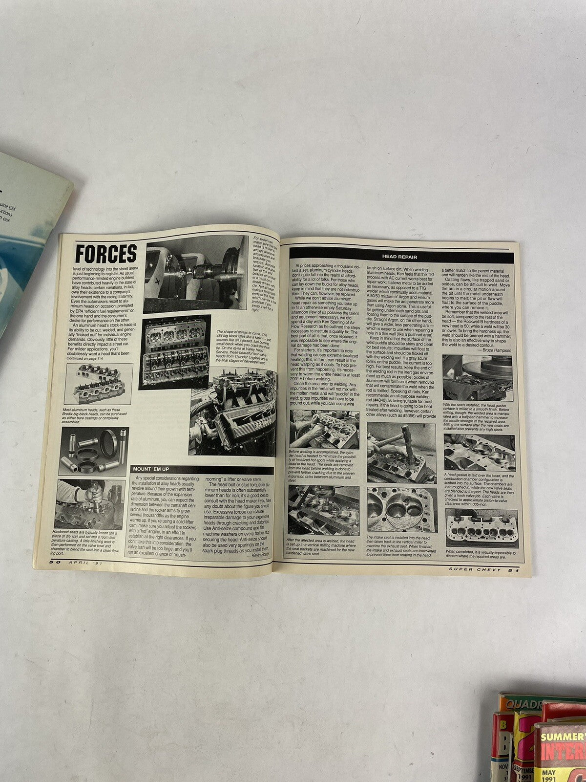 Lot of 12: SUPER CHEVY MAGAZINES Complete Full Set 12 issues Jan to Dec 1991