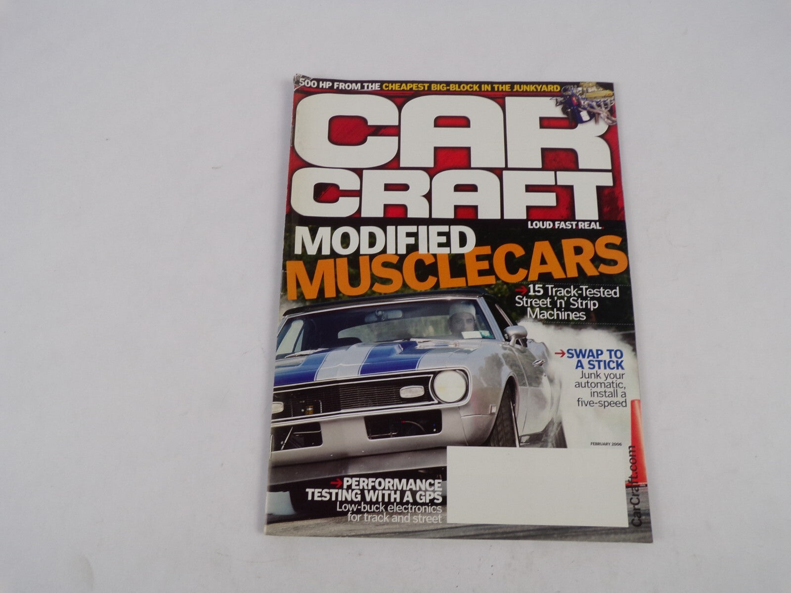 February 2006 Car Craft Modified Musclecars 15 Track-Tested Street 'n' Strip Mac