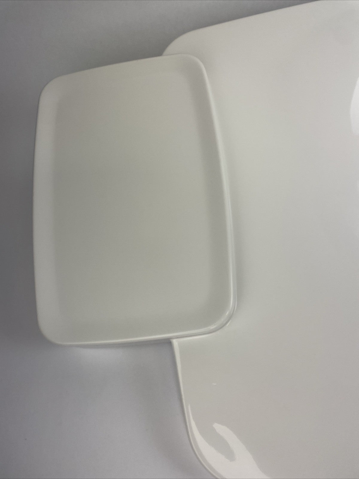 AXOR Bouroullec 19946000 designer white wash basin sink measuring 33-3/4 by 18 inches