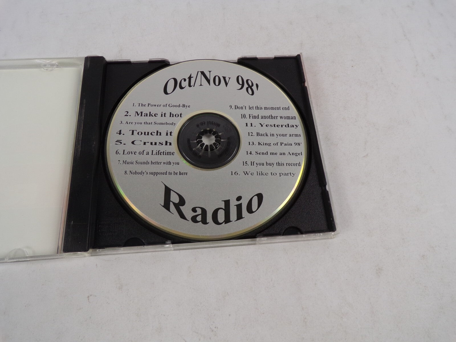 October November Radio '98 "The Power Of Good-Bye" 'Make It Hot" "Are You CD#22