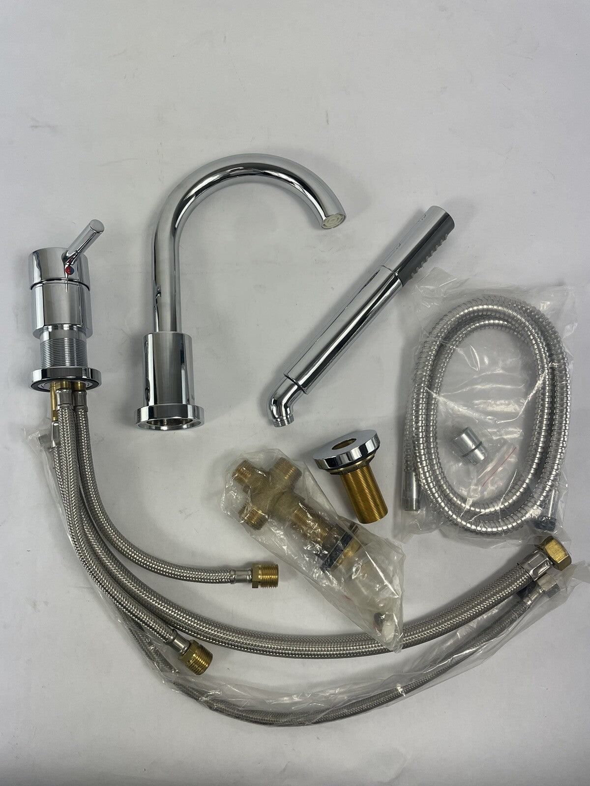 Riobel Riu 3-piece deck mount tub filler with hand shower
