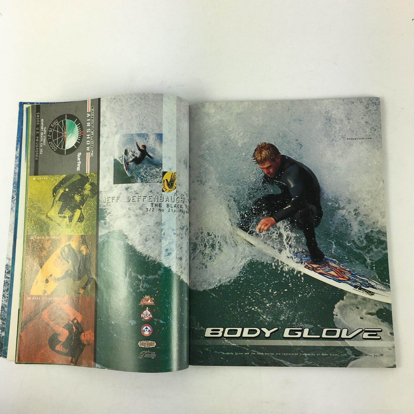 May 2004 Surfing Magazine adrift Photo flame Lip service