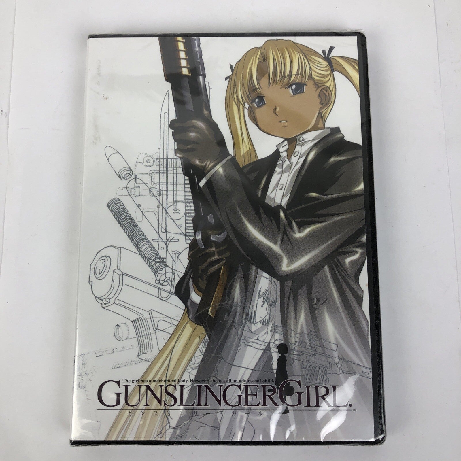GUNSLINGER GIRL DVD Episodes 1-13 Rare, OOP Original Japanese/English Brand New