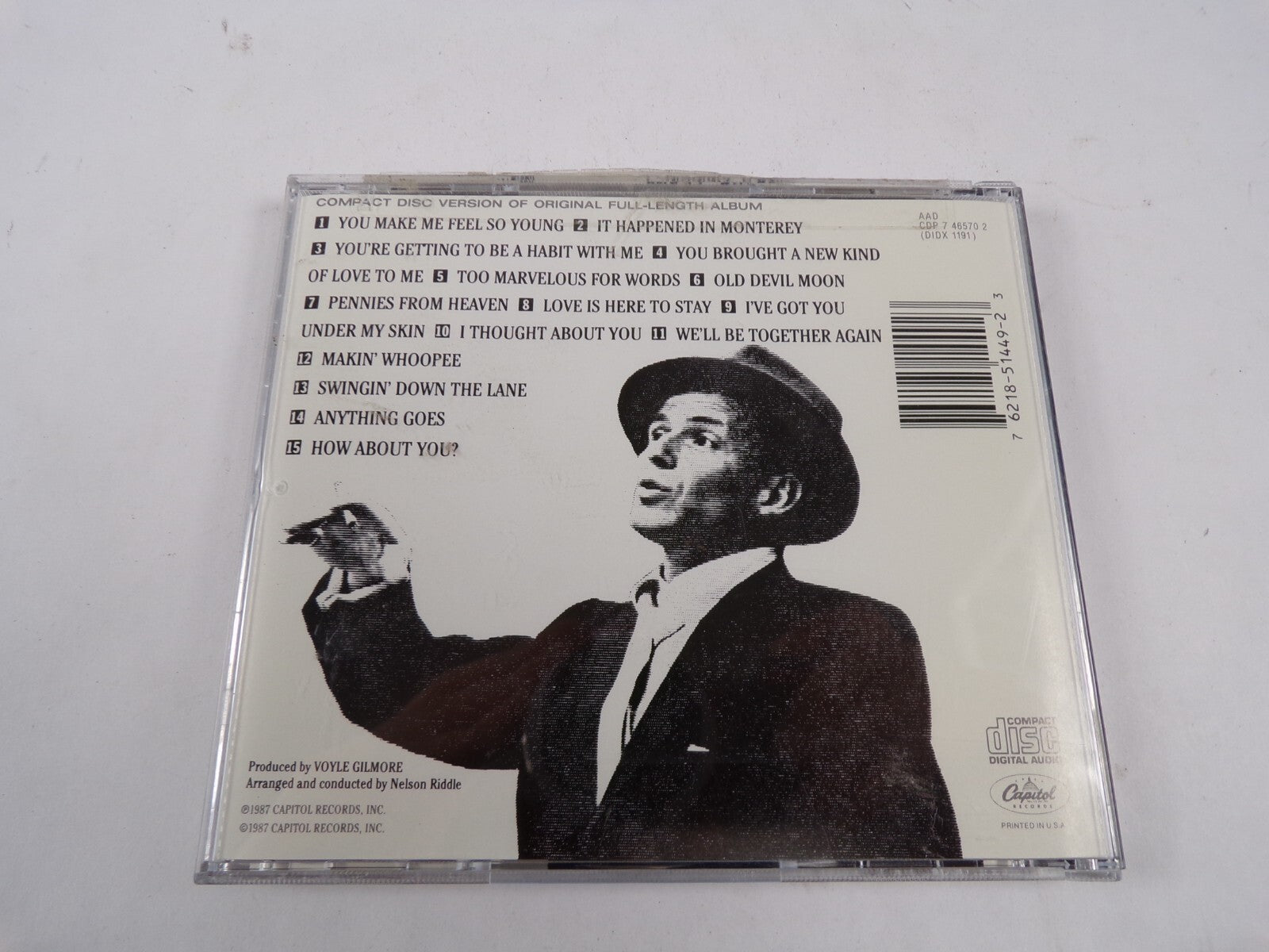 Frank Sinatra Swingin'Lovers! You Make Me Feel So Young Makin Whoopee CD#39