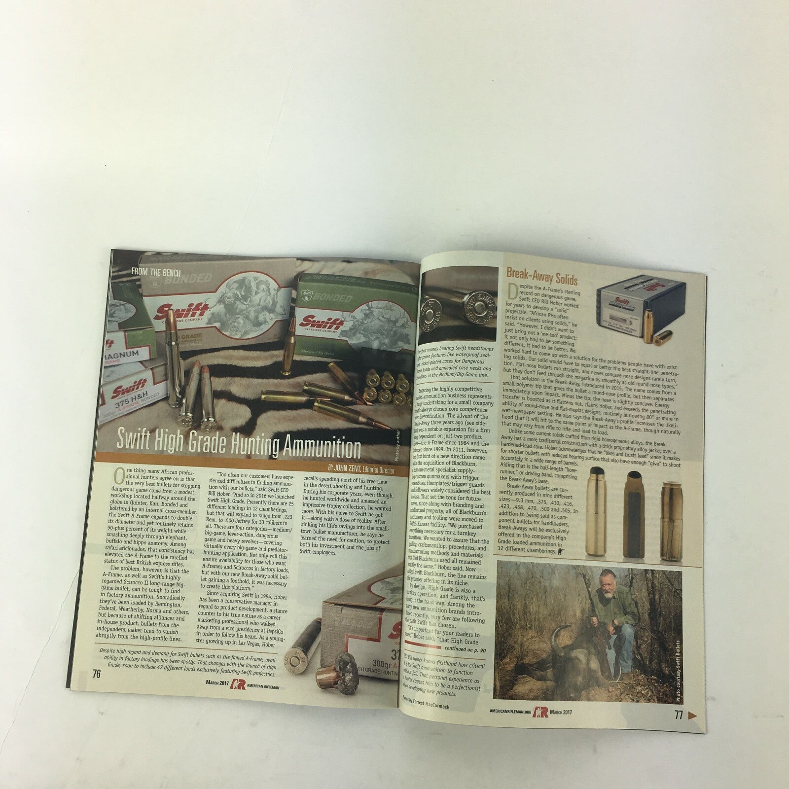 March 2017 American Rifleman Magazine Precious Metals of Freedom Gold Silver