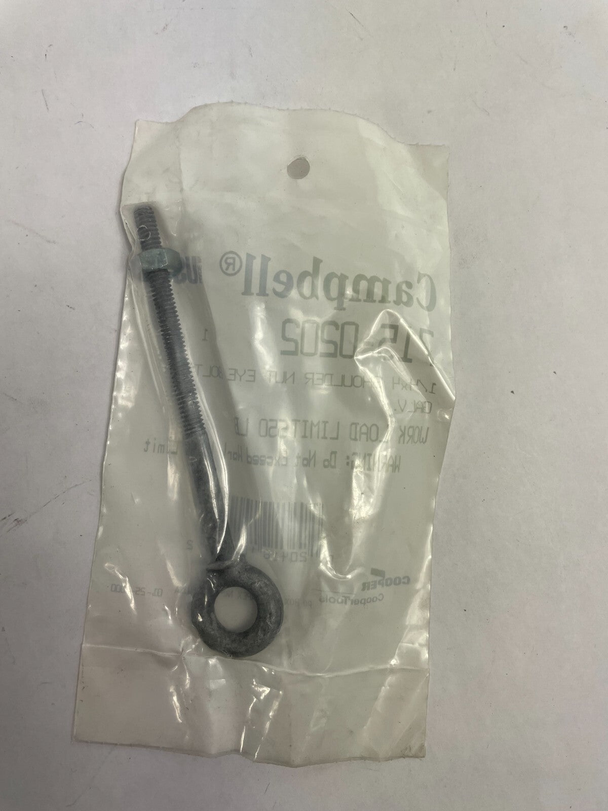 Lot of 13: 1/4"x 4" shoulder eye bolt work load limit 550 lbs