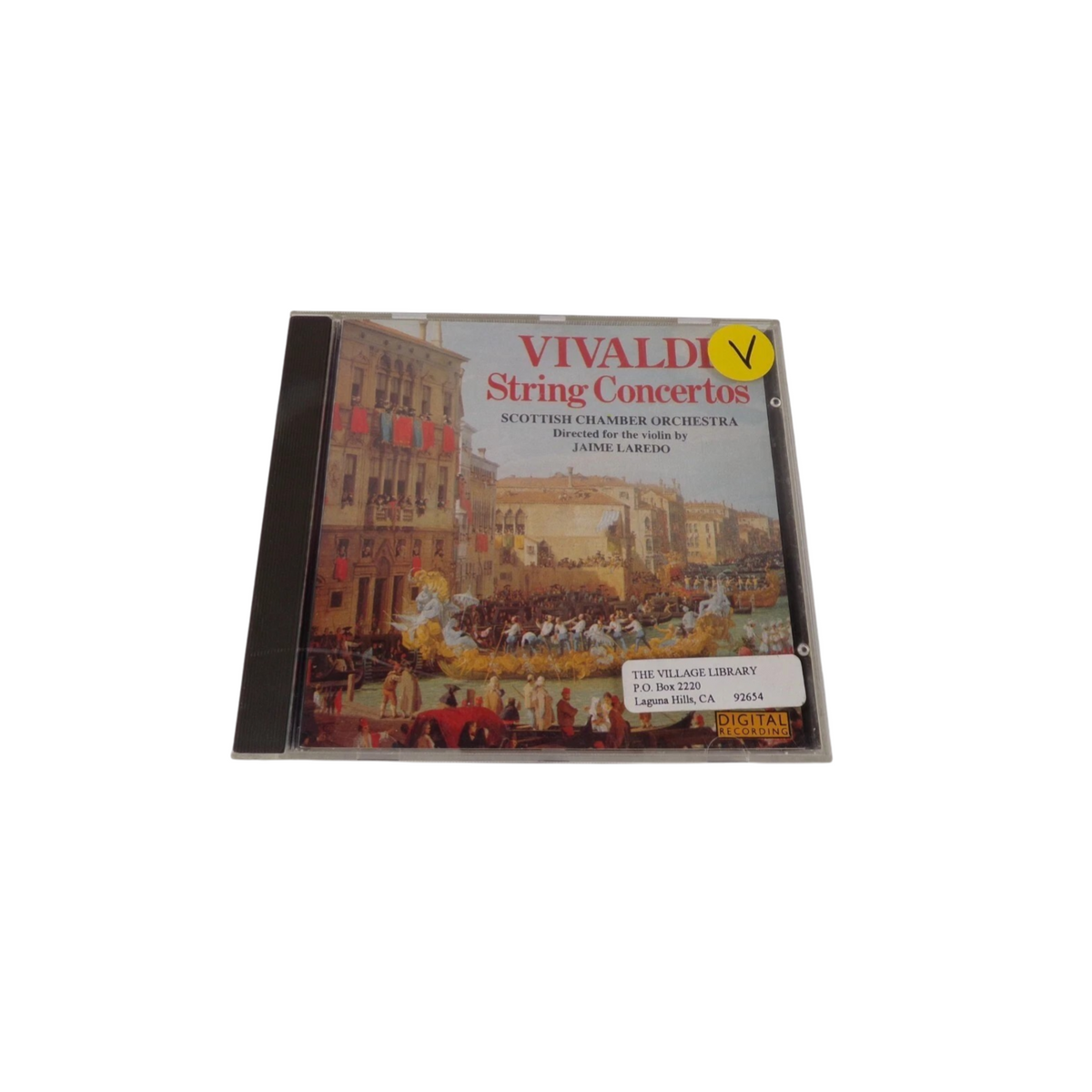 Vivaldi String Concertos Scottish Chamber Orchestra Directed For The ViolinCD#68