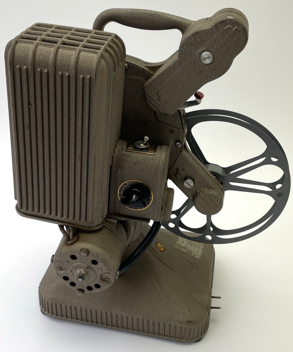 Vintage Keystone K-160 16mm Movie Projector Wollensak Sunray Lens, Case and Oil