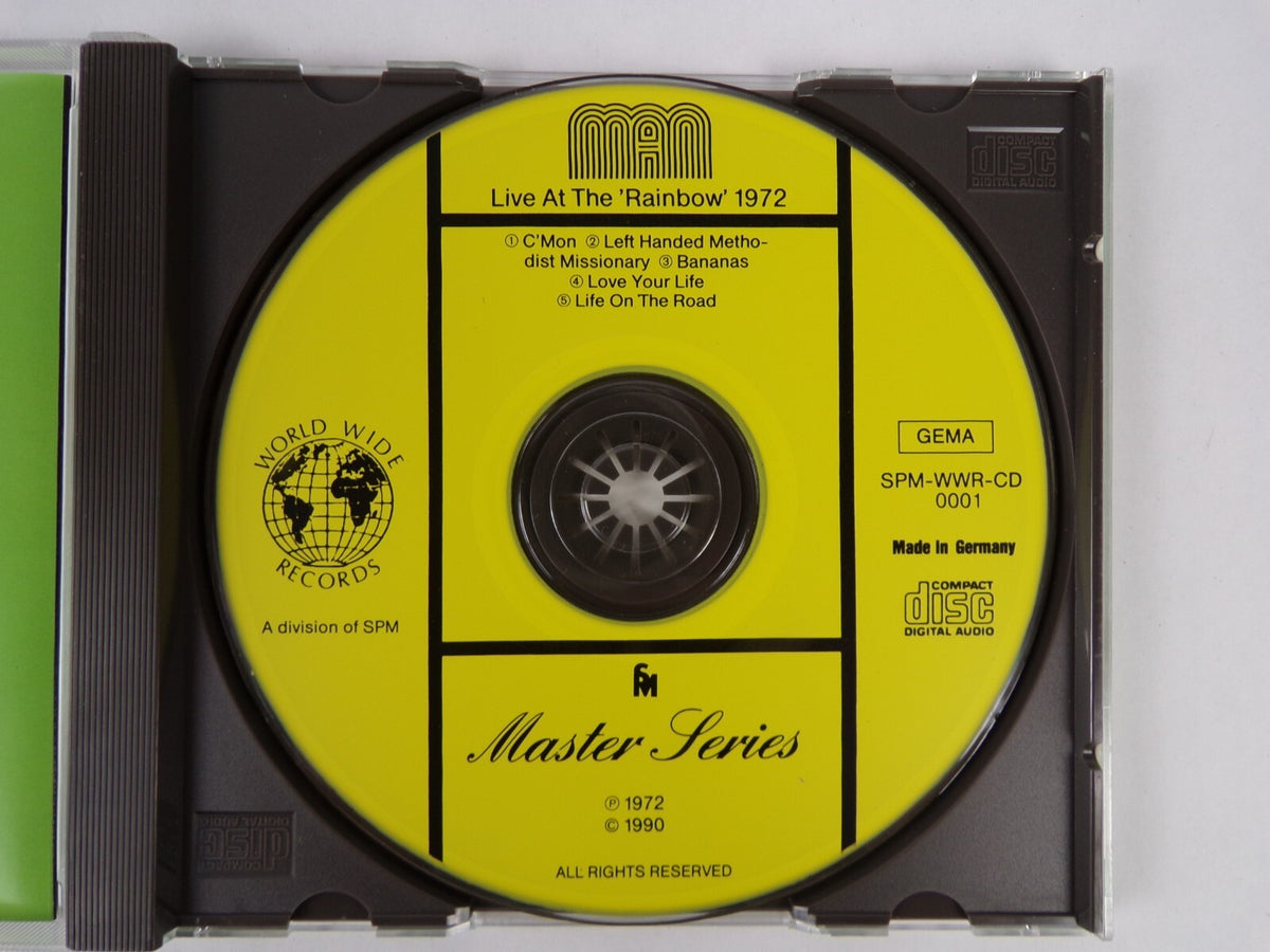 Man Live At The Rainbow 1972 Master Series CD #9