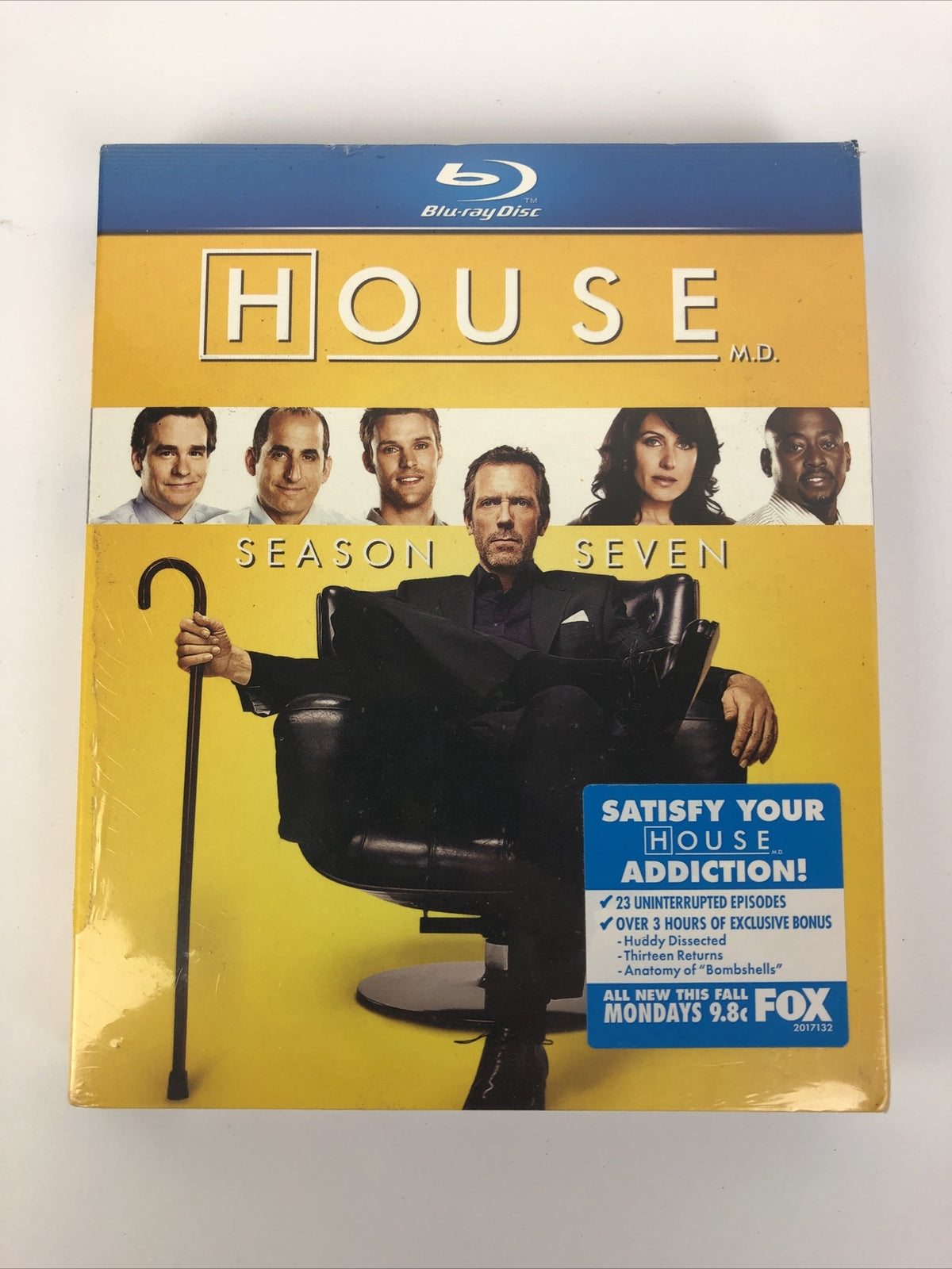 House: Season Seven (Blu-ray, 2010) brand new Sealed Unrated