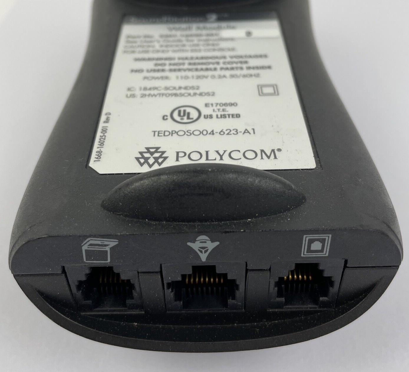Polycom Model 2201-16020-601 SoundStation 2 Power Supply F Wall Module - LOOK
