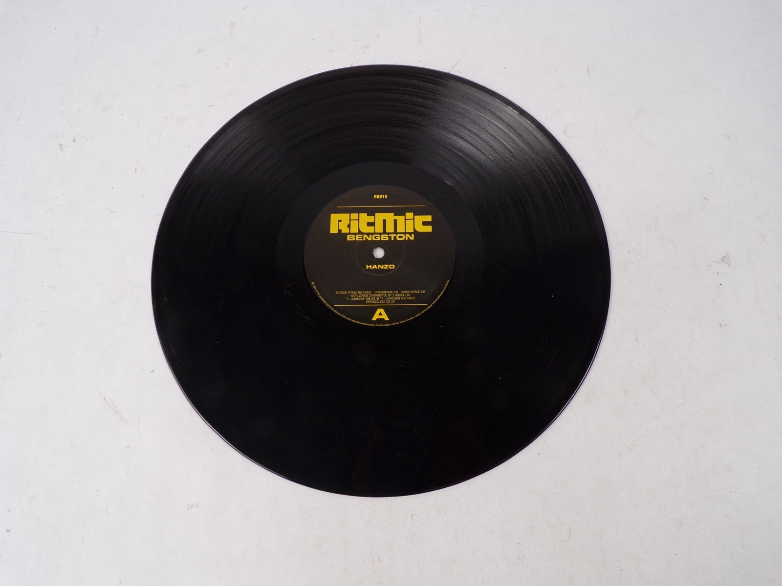 Ritmic Bengston Hanzo Kickflip Remix Vinyl Record
