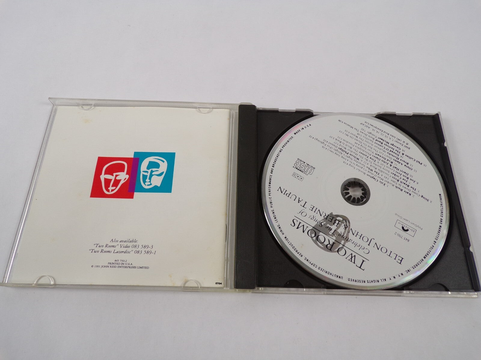 Two Rooms Elton John & Bernie Taupin Performed By Oleta Adams The Beach CD#59