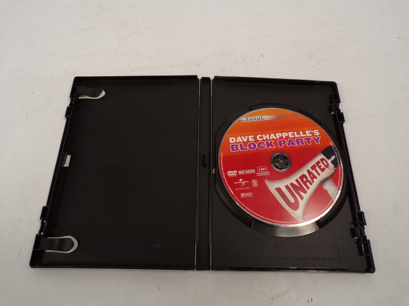 Dave Chappelle's Block Party Unrated A Film By Michel Gondry DVD Movies