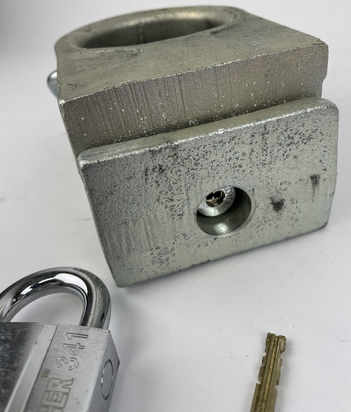 The Enforcer King Pin Lock Model #1111 1111 ABLOY FINLAND - 1 x Key