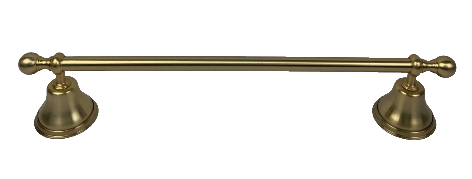 New Classic JADO Bathroom Towel Bar NCL/CEN 18” 038460.100 Gold Chrome Finish