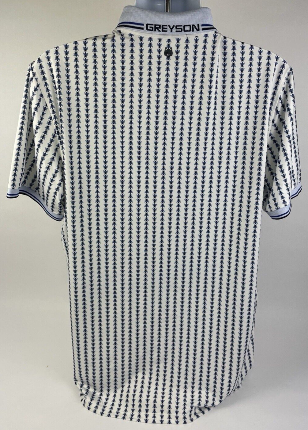 Greyson Men's Large Phoenix & Bees Soft Golf Polo Shirt Royal Dornoch Scotland
