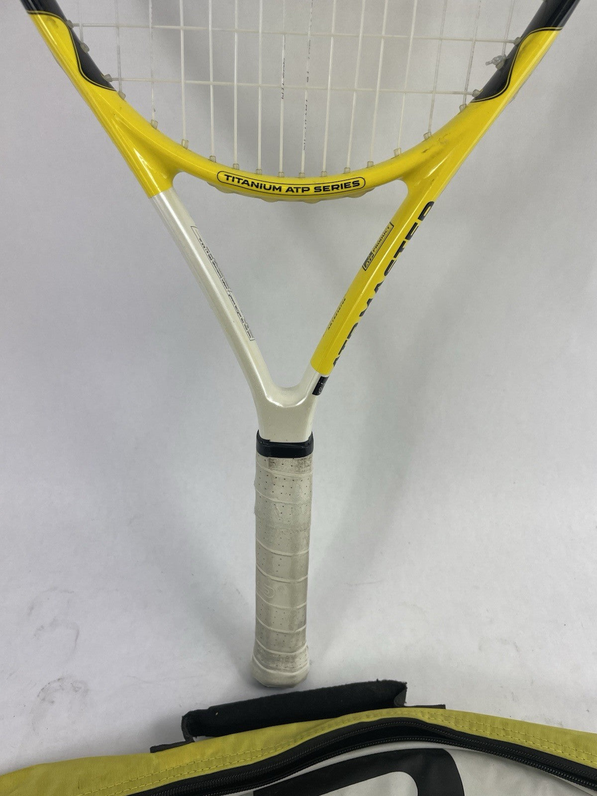 Head Titanium ATP Master yellow 27 inch tennis racquet with 4 1/2 grip 280 grams