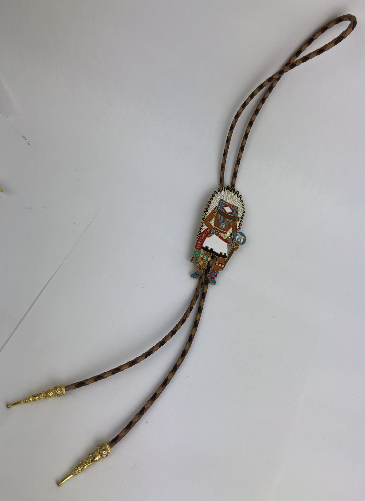 Masonic Shriners El Bekal Don Meinershagen Potentate 1989 Bolo Tie California