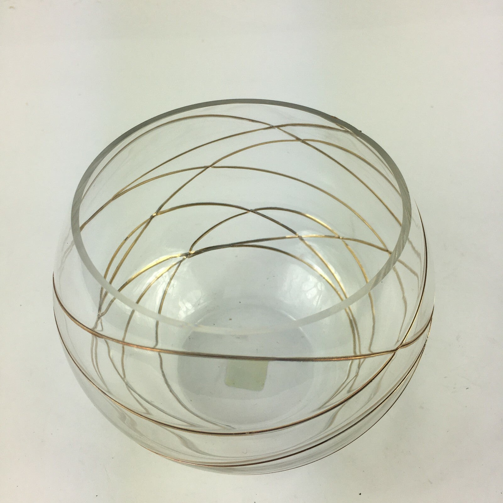 Party Lite Calypso Gold Tealight Candle Holder P7116 Made in Romania T1