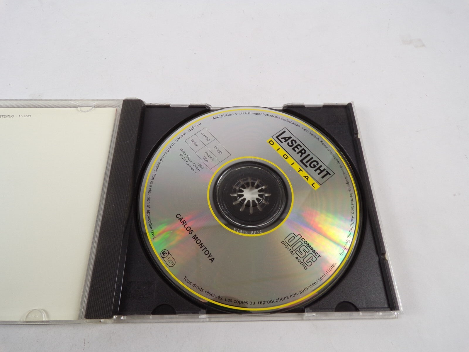 Crystal Clear Collection- Audiophile Recordings Carlos Montoya Flamenco CD #43