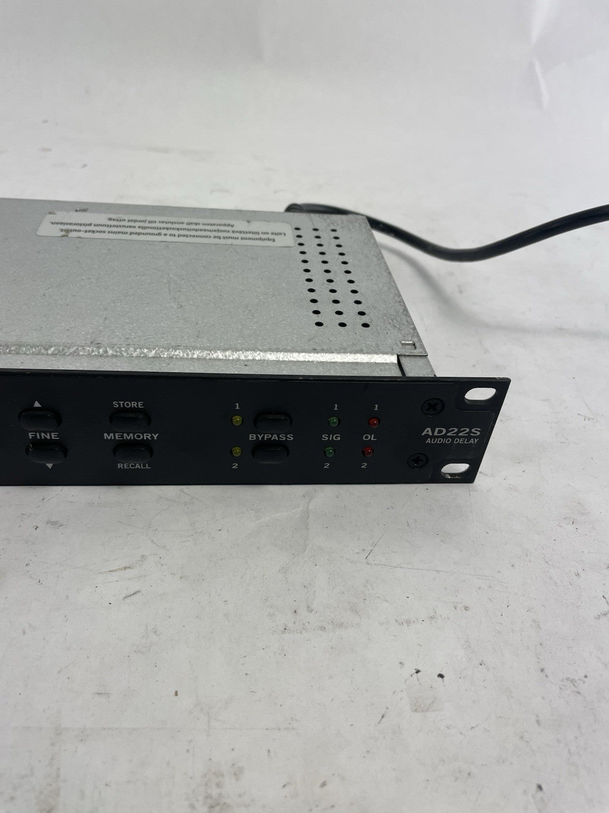 Rane PA System 2-Channel Audio Delay Unit AD22S