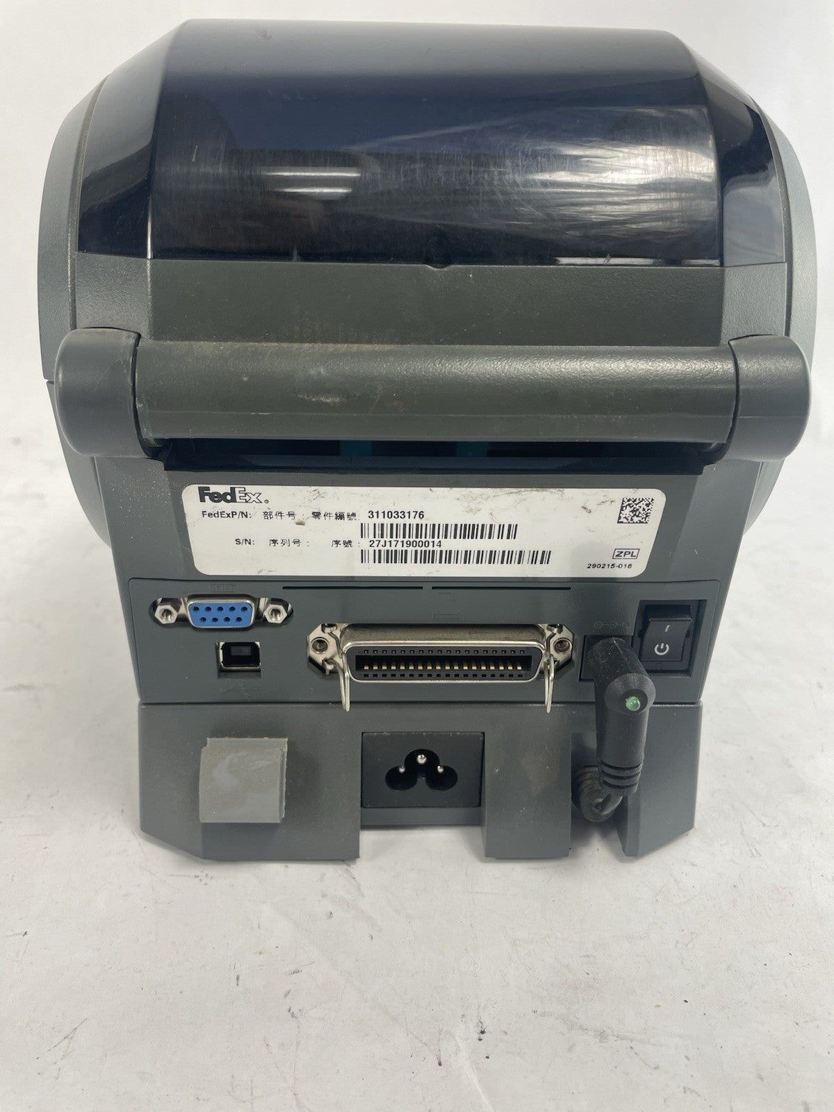 Zebra ZP505 Thermal Label Printer USB Desktop Barcode Shipping Printer Good