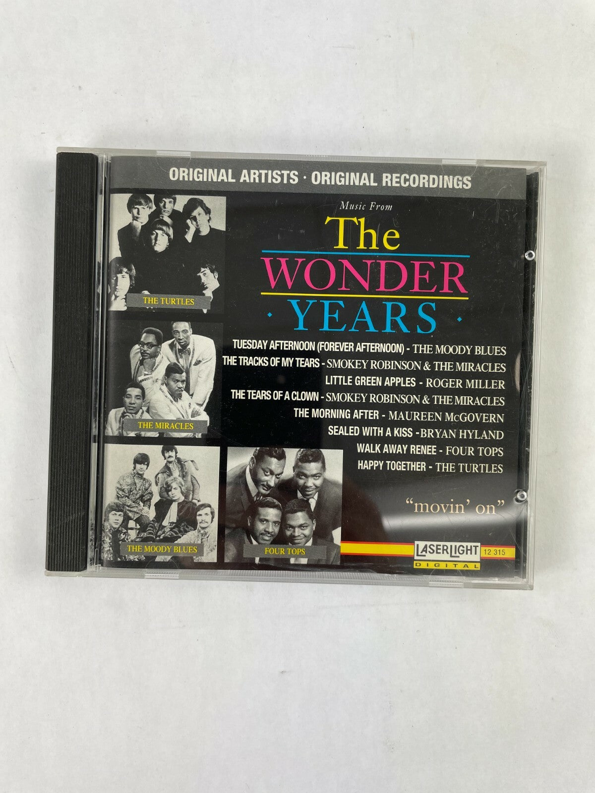 The Wonder Years The Turtles The Miracles The Moody Blues Four Tops CD Q3