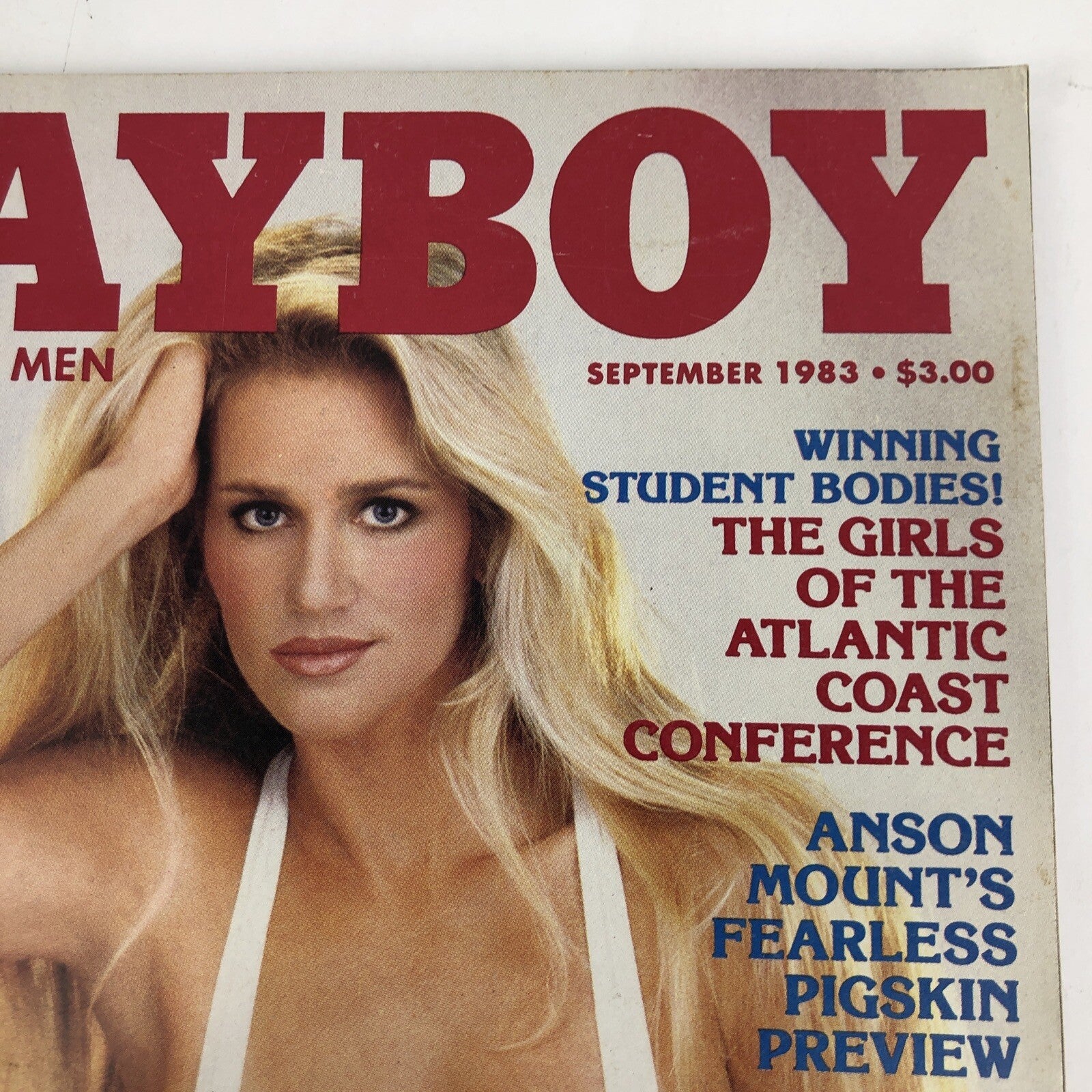 Playboy Magazine September 1983, Playmate Barbara Edwards w/ Dorit Stevens Mr. T