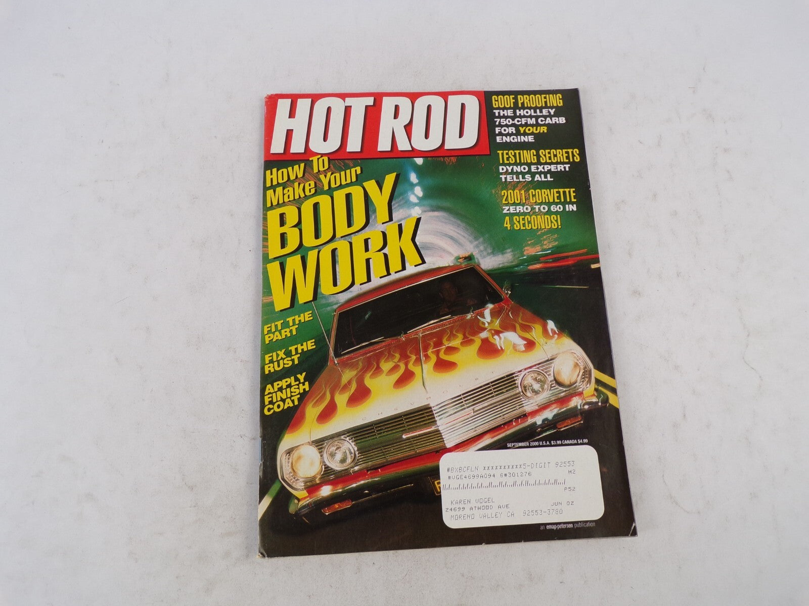 September 2000 Hot Rod How To Make Your Body Work Fit The Part Fix The Rust Appl