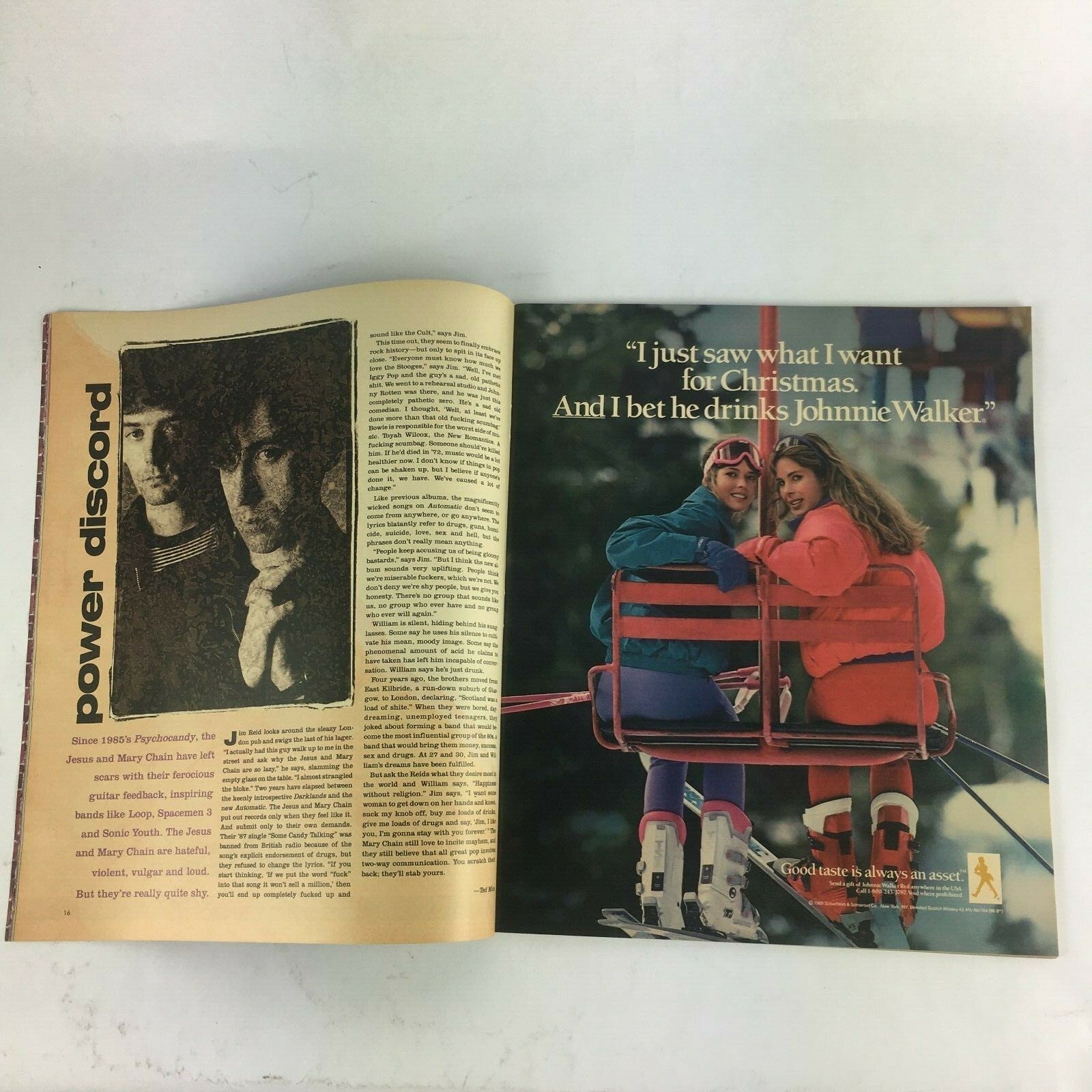 December Spin Magazine ICE Mick's Gaza Inside the Palestinian Uprising