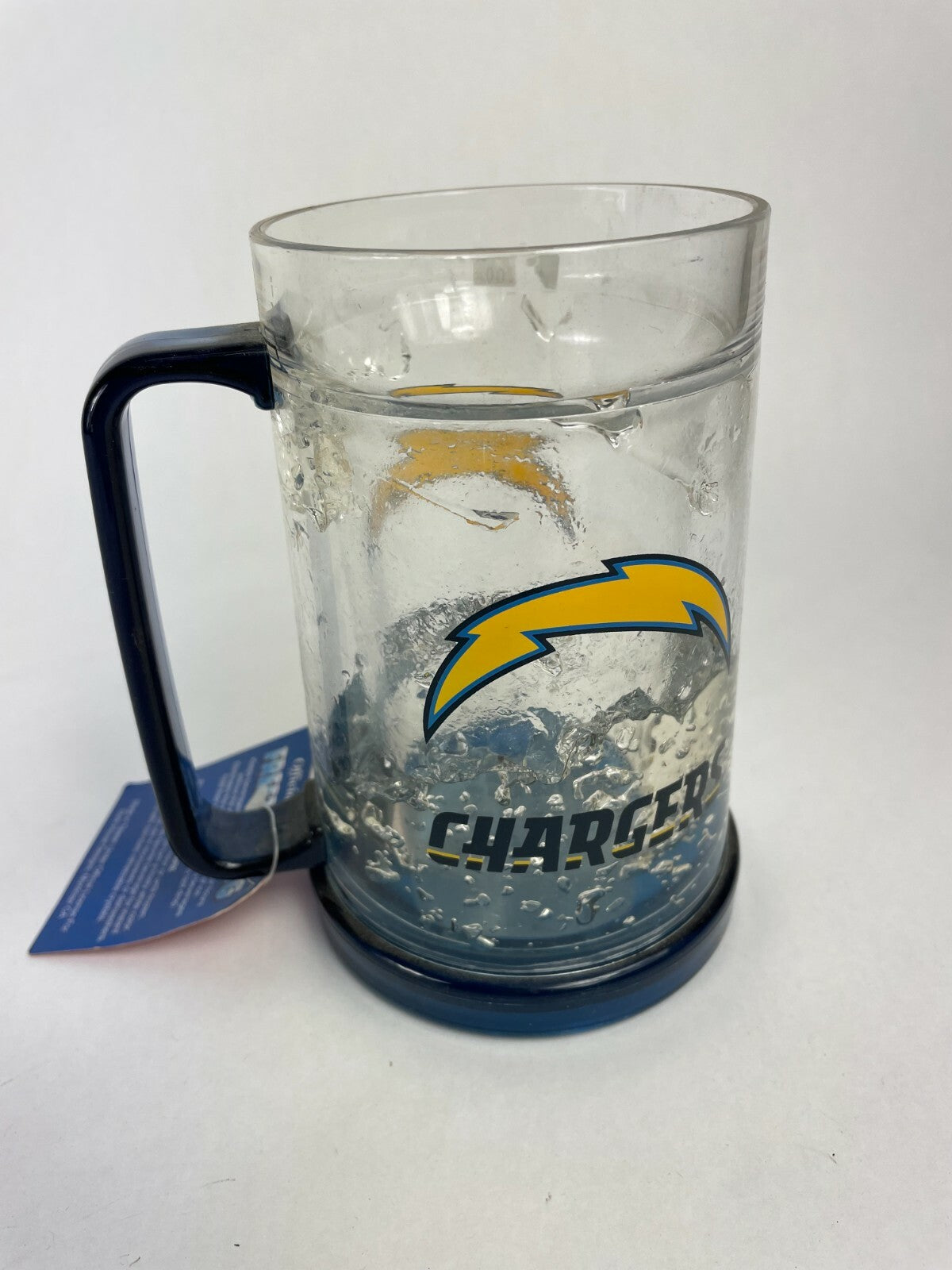 NFL Chargers Freezer Mug Keeps Beverages Crushed Ice