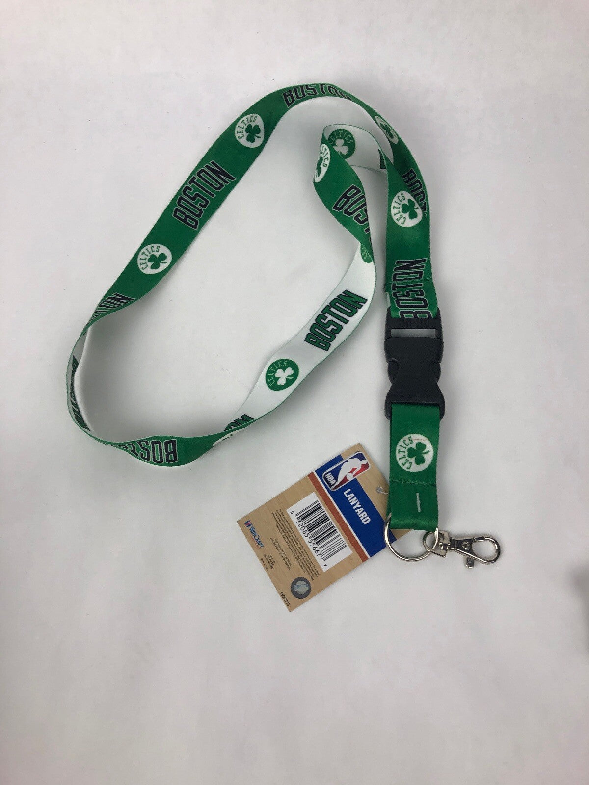Officially Licensed NBA Boston Celtics Lanyard with Detachable Keychain Buckle