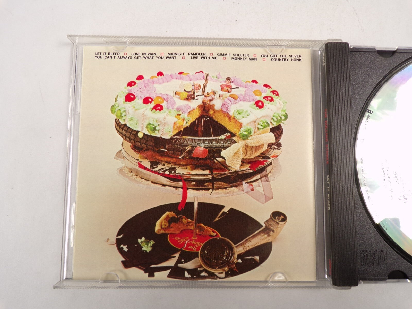 Rolling Stones Let It Bleed Love In Vain Live With Me Monkey Man CD#53