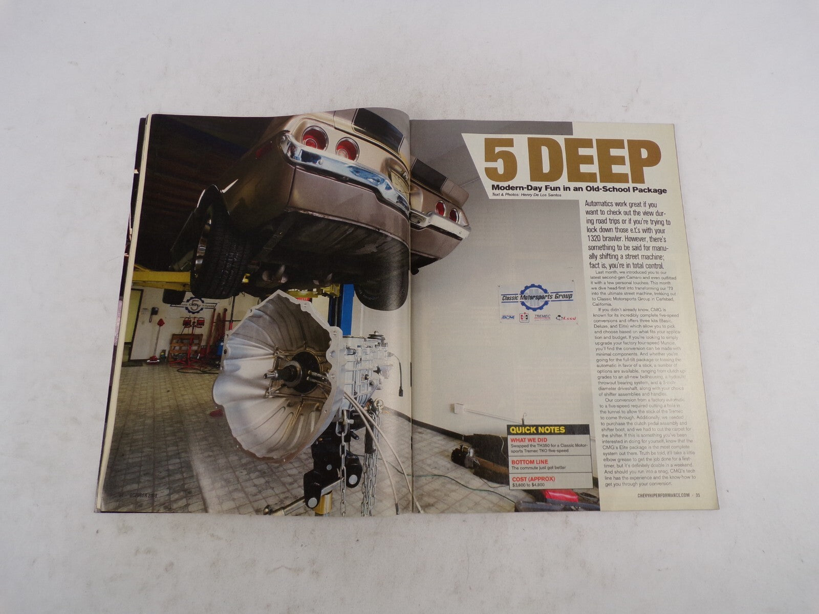 October 2008 Chevy High Performance Blueprint For Power 19 Carb Answers 4 Barrel
