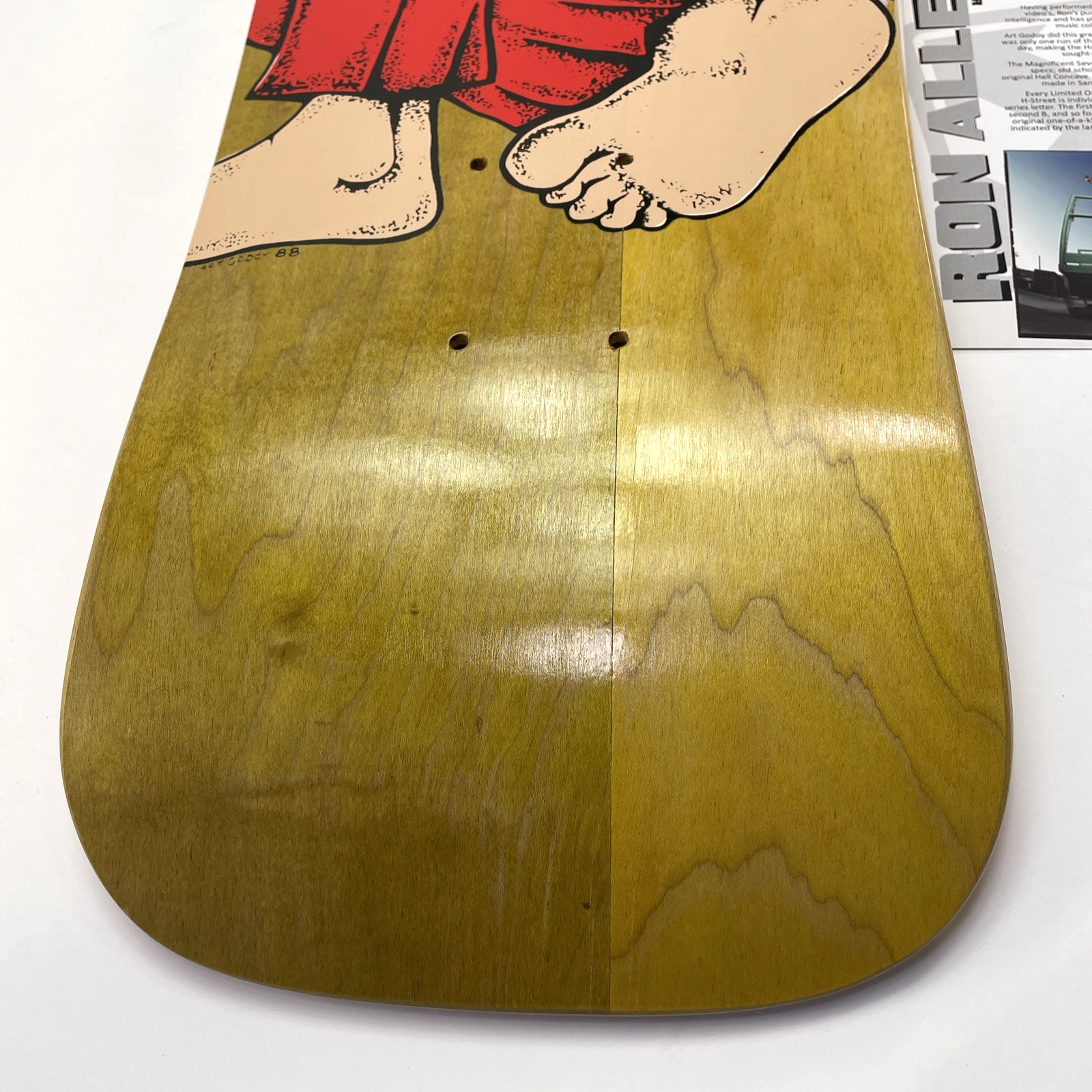 RON ALLEN "INSANE" RE-Issue Deck H-Street Skateboards Watson Laminates 16 / 166
