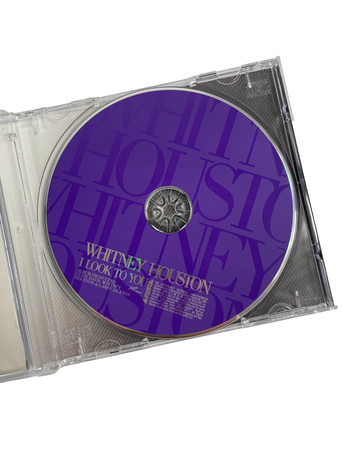 Whitney Houston I Look To You Million Dollar Bill Nothin' But Love Salute CD#14