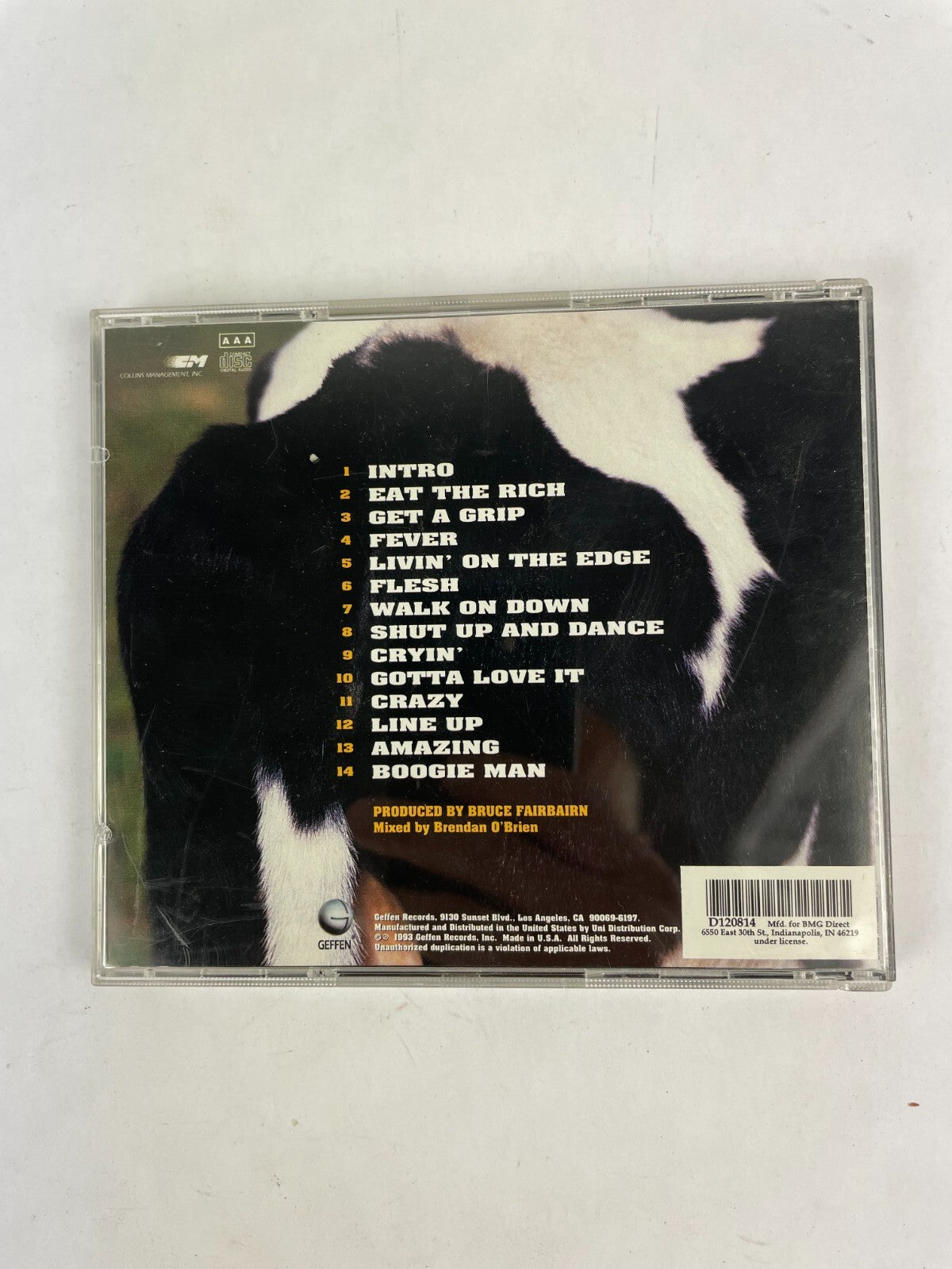 Aerosmith Get A Grip CD #4