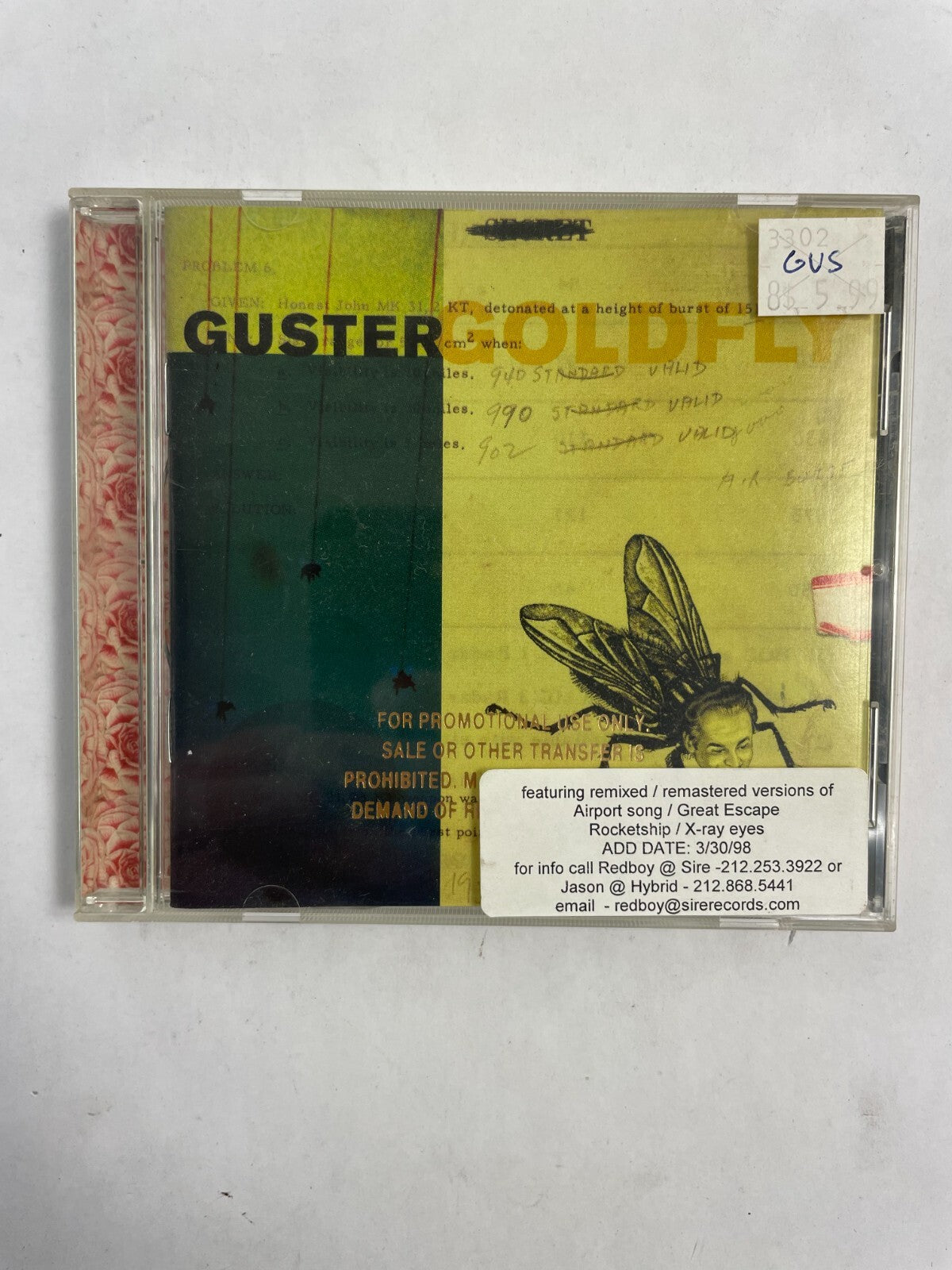 Guster Goldfly Great Escape Demons Perfect Airport Song Medicine #F-G