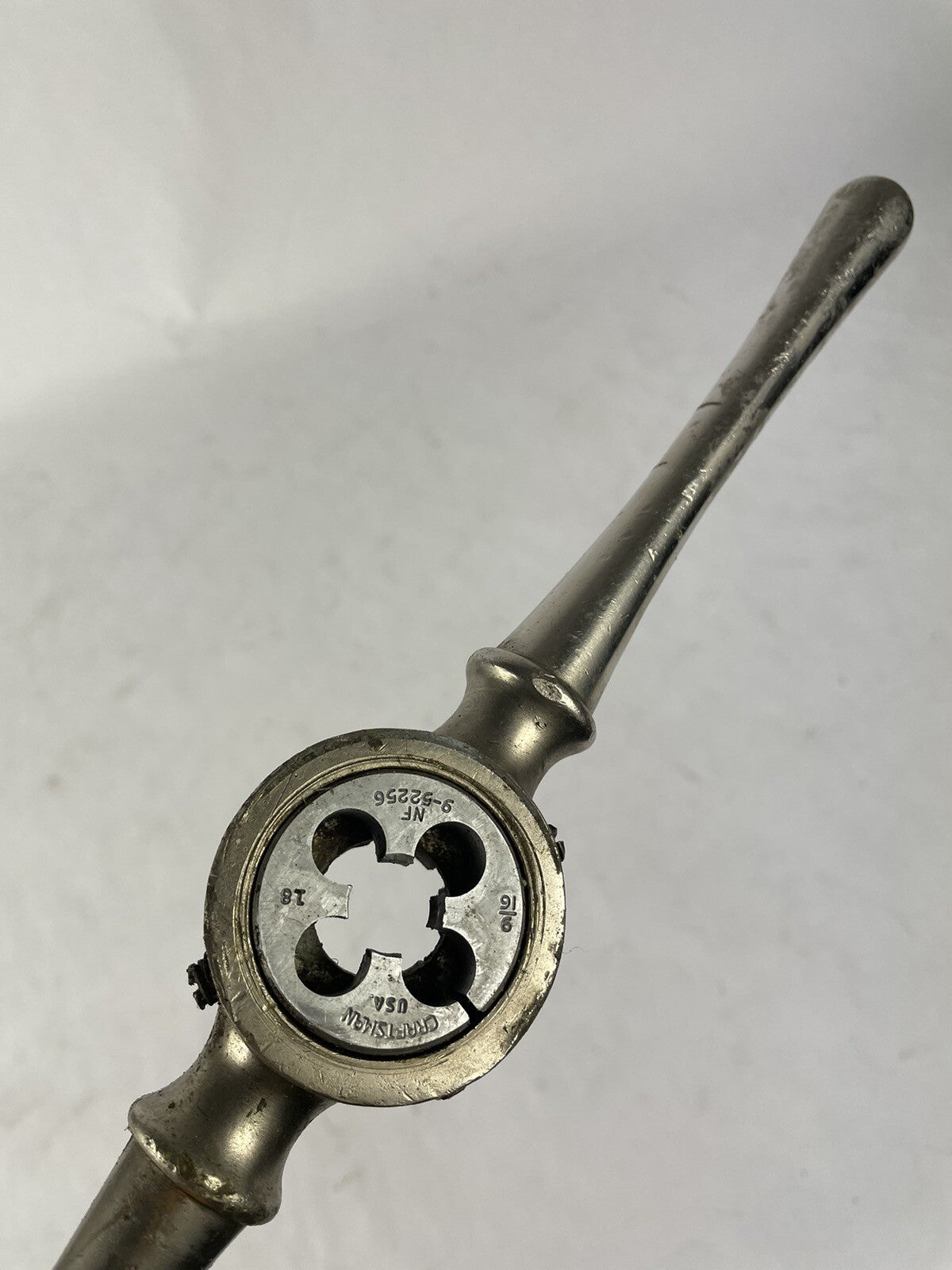 Vintage NF 9-52256 Machinist Die Stock Handle Wrench Holder Craftsman 9/16 Tool
