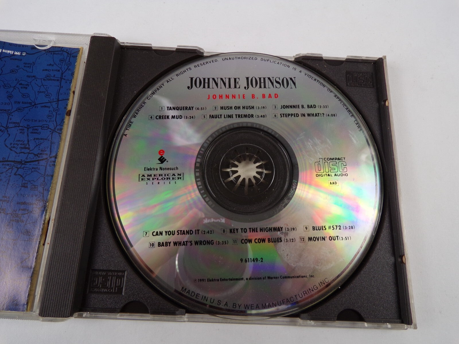 Johnnie Johnson Johnnie B. Bad Hush Oh Hush Creek Mud Blues CD#26