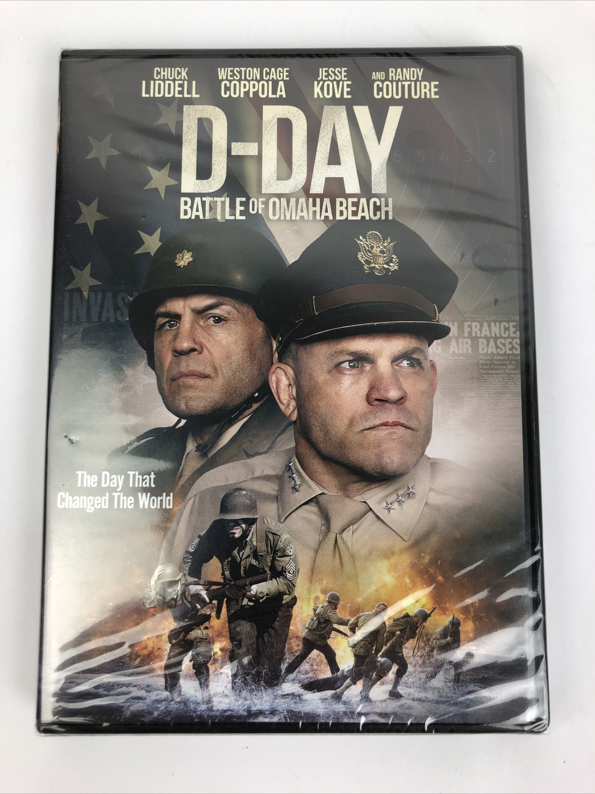D-Day , Battle of Omaha Beach - DVD Video Chuck Liddell Randy Couture UFC Battle