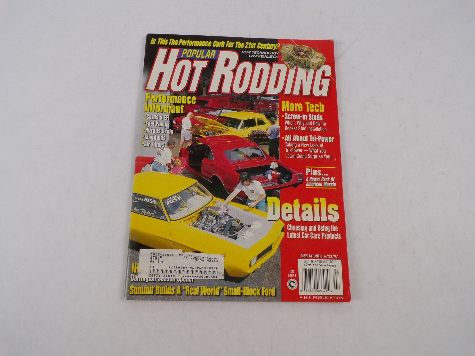 July 1997 Hot Rodding Magazine Is This Performance Carb For The 21st Century?