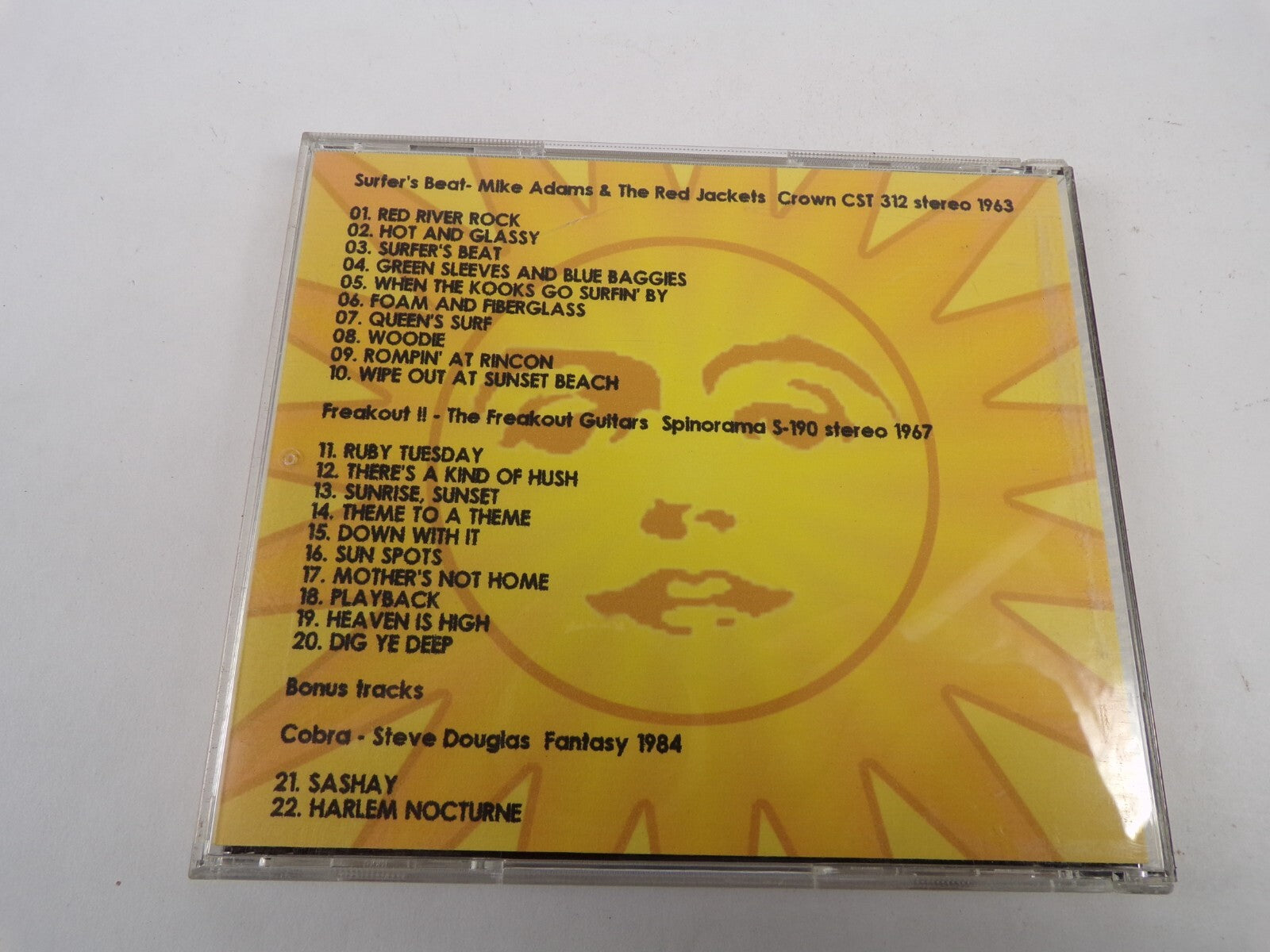 Stylus Iopting 89 Surfer's Beat FreakOut Red River Rock Hot And Glassy CD#31