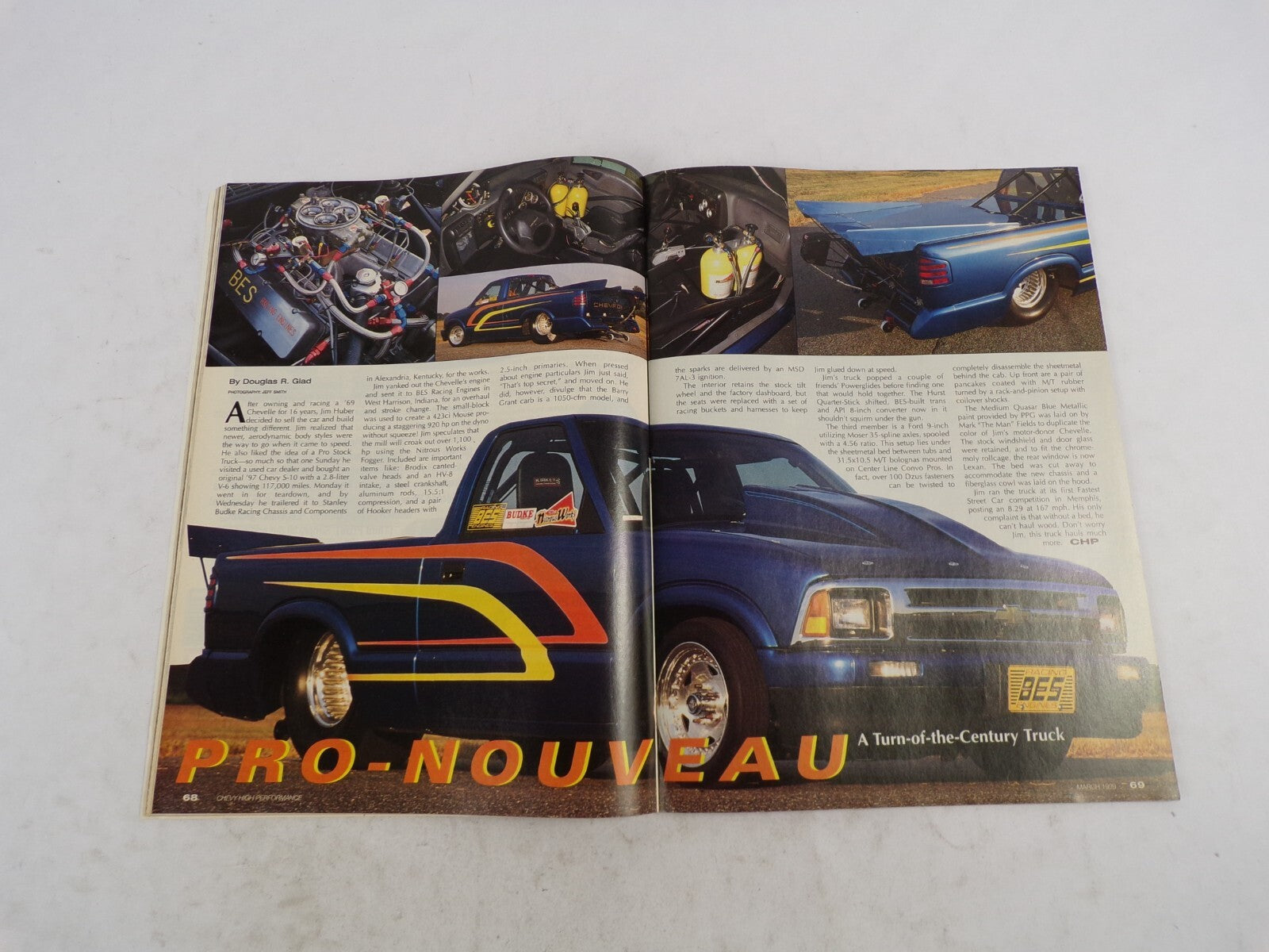 March 1999 Chevy High Performance Paint & Body Tricks Basic Bodyworking Tips Th