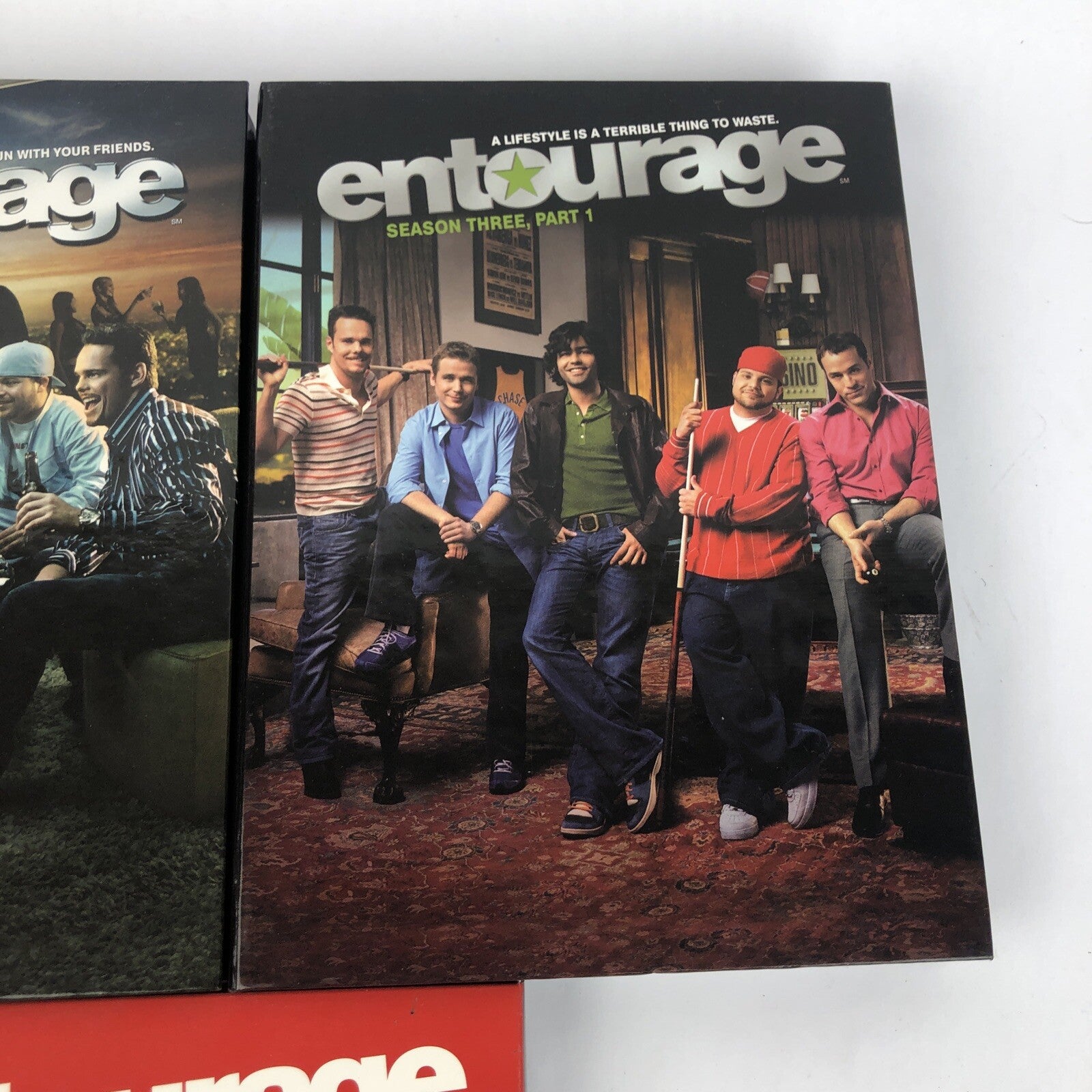 Entourage HBO Series DVD Set Lot Complete Seasons 1-4 - MINT CONDITION