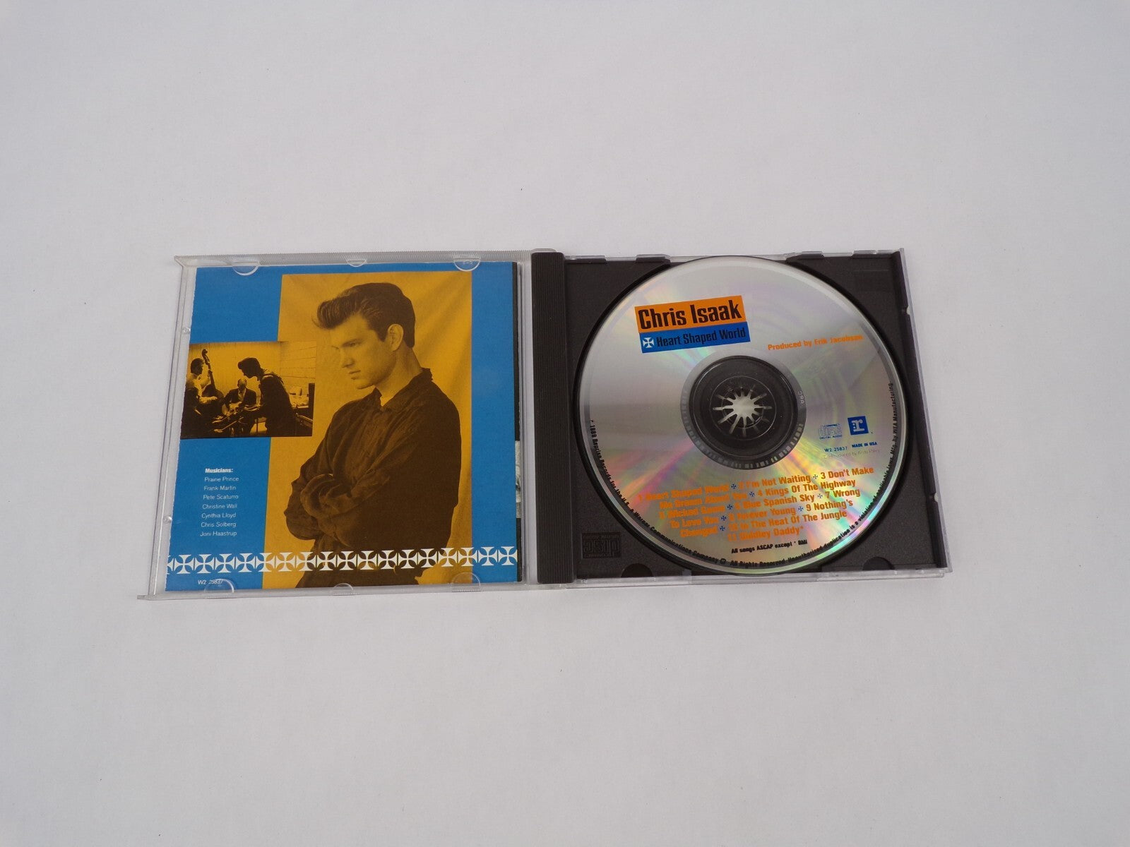 Chris Isaak Heart Shaped World Heart Shaped World I'm Not Waiting Wicked CD#63