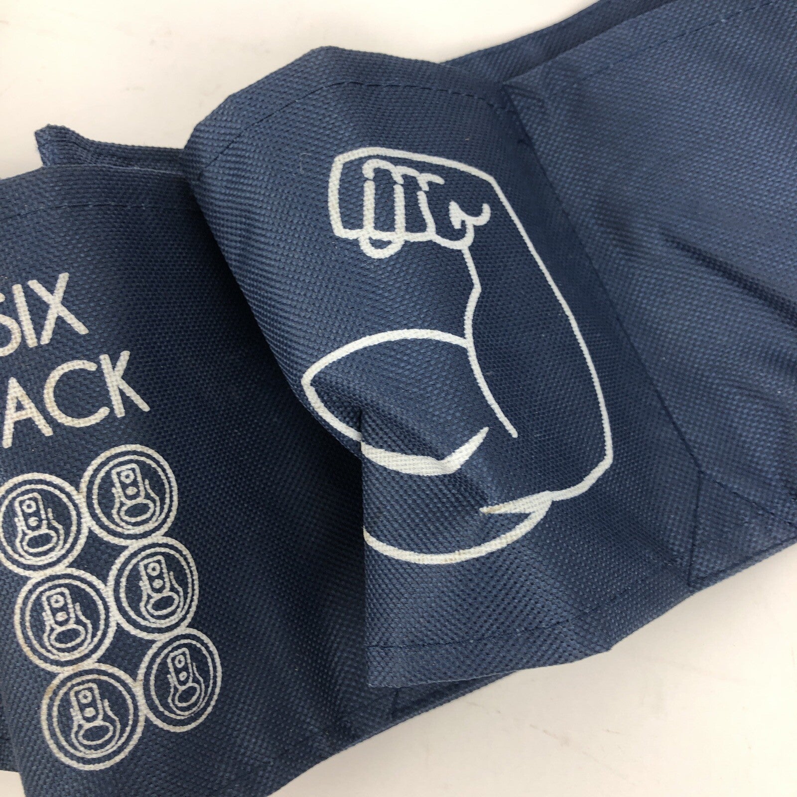 Red Neck Holster Beverage Belt Holds 6 Beers Navy Blue " Working on my 6 Pack "