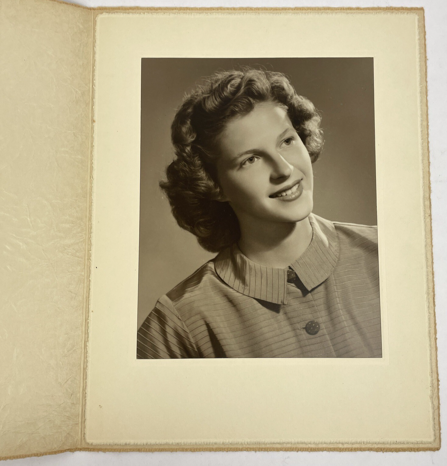 Ronaldo Portraits : 1950s vintage 10” x 8” Photograph B&W Miss Ann Lampkin Calif