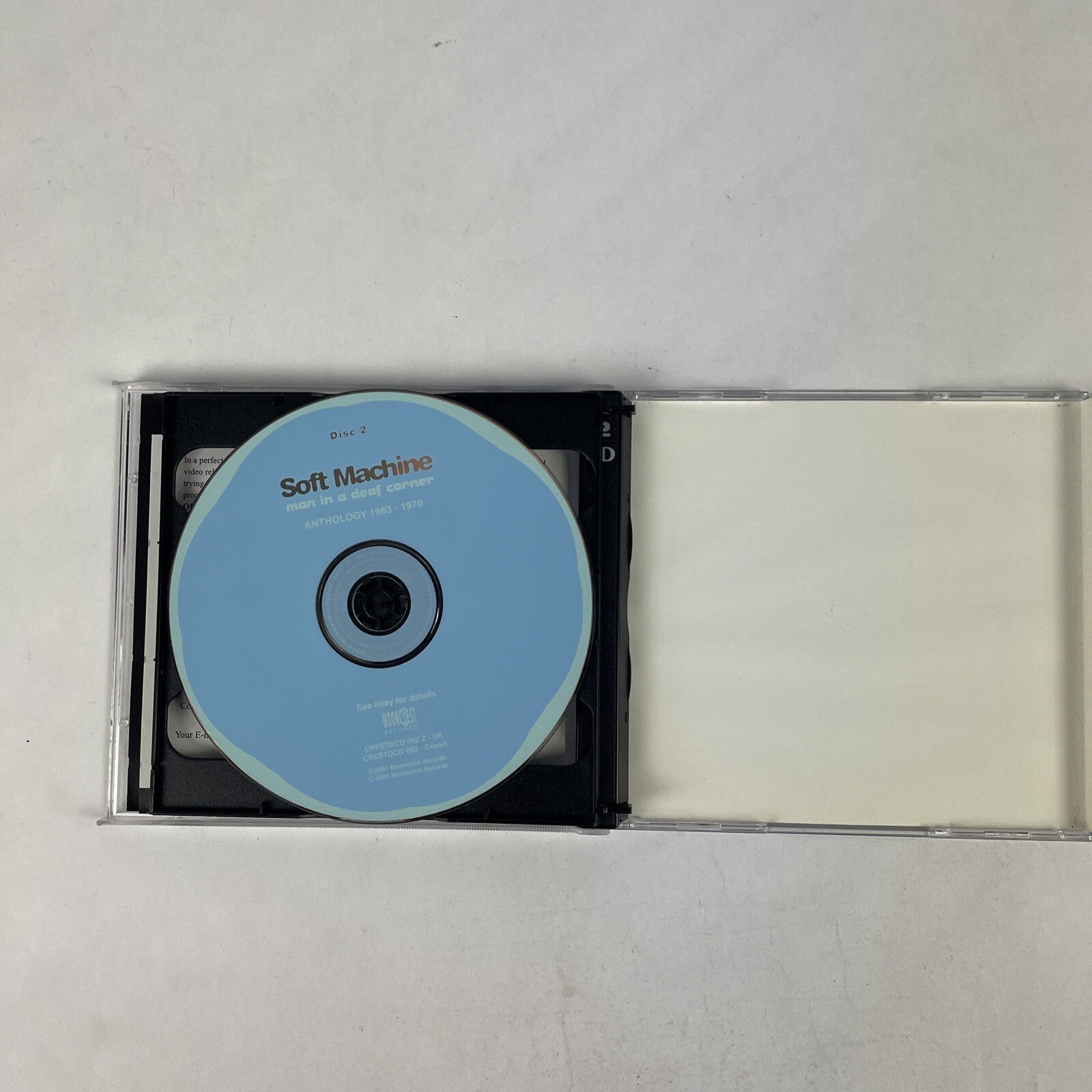 Soft Machine - Man in a Deaf Corner: Anthology 1963-1970 2 CD Set (2001) #29